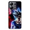 Phone Case - MANIACASE - Xiaomi Redmi Note 13 4G - TPU Silicone - Dragon Ball Z Super - Black