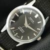 HAND-WINDING VINTAGE MONTINE SWISS MENS REFURBISHED BLACK DIAL WATCH A445203-1