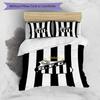 Fc Crest Design Printed Pattern Duvet Cover Set – includes 1 duvet cover and 2 matching pillowcases Bedroom decor Christmas gifts