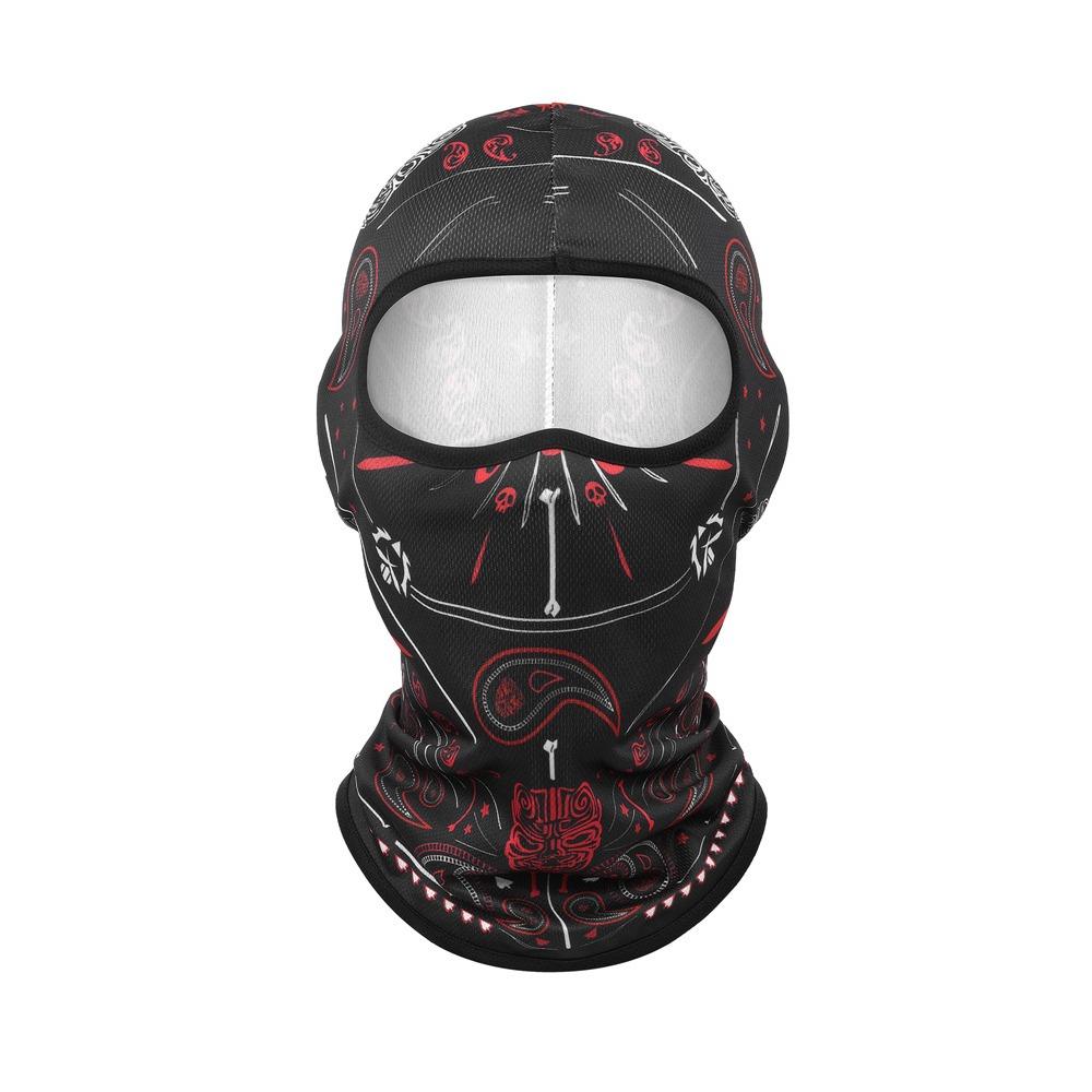 Breathable Cool Balaclava Ice Silk Face Cover Headwear Fashion Full Face Cap Motorcycle Riding