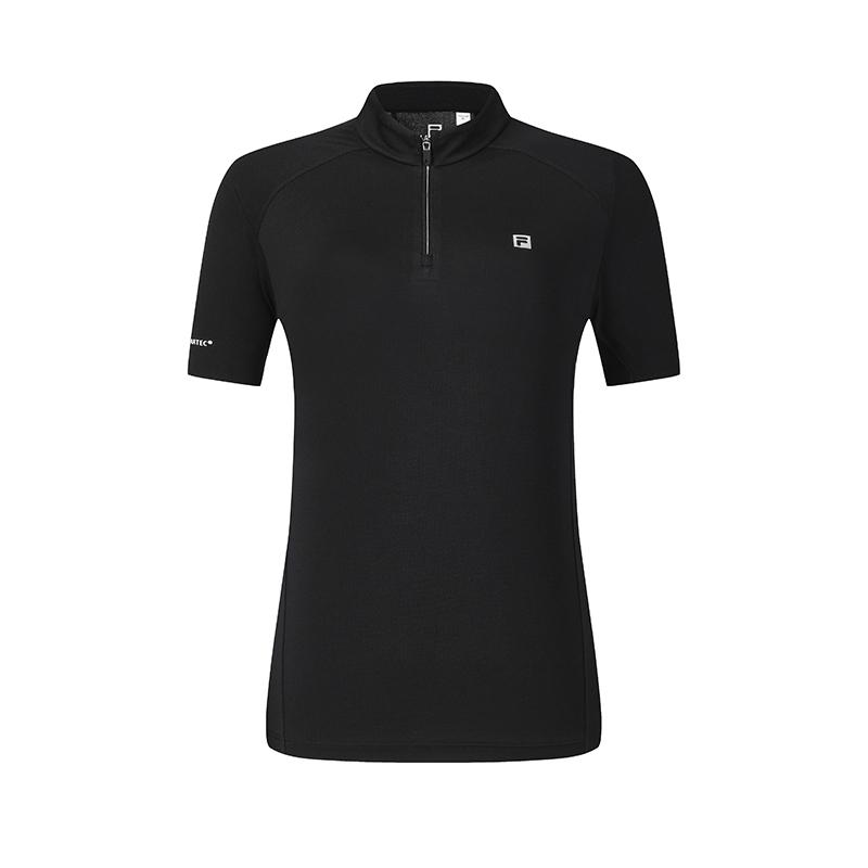 

FILA Explore Cool Dry Versatile T-Shirt Women tops Deep-Black A51W627101FBK S