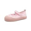 Girls' fashionable, sweet, mesh breathable princess shoes