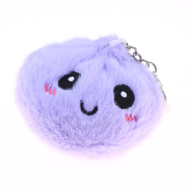 1Pcs Simulation Dumpling Plush Keychain Adorable Hanging Pendant For Backpacks Birthday Party Gift