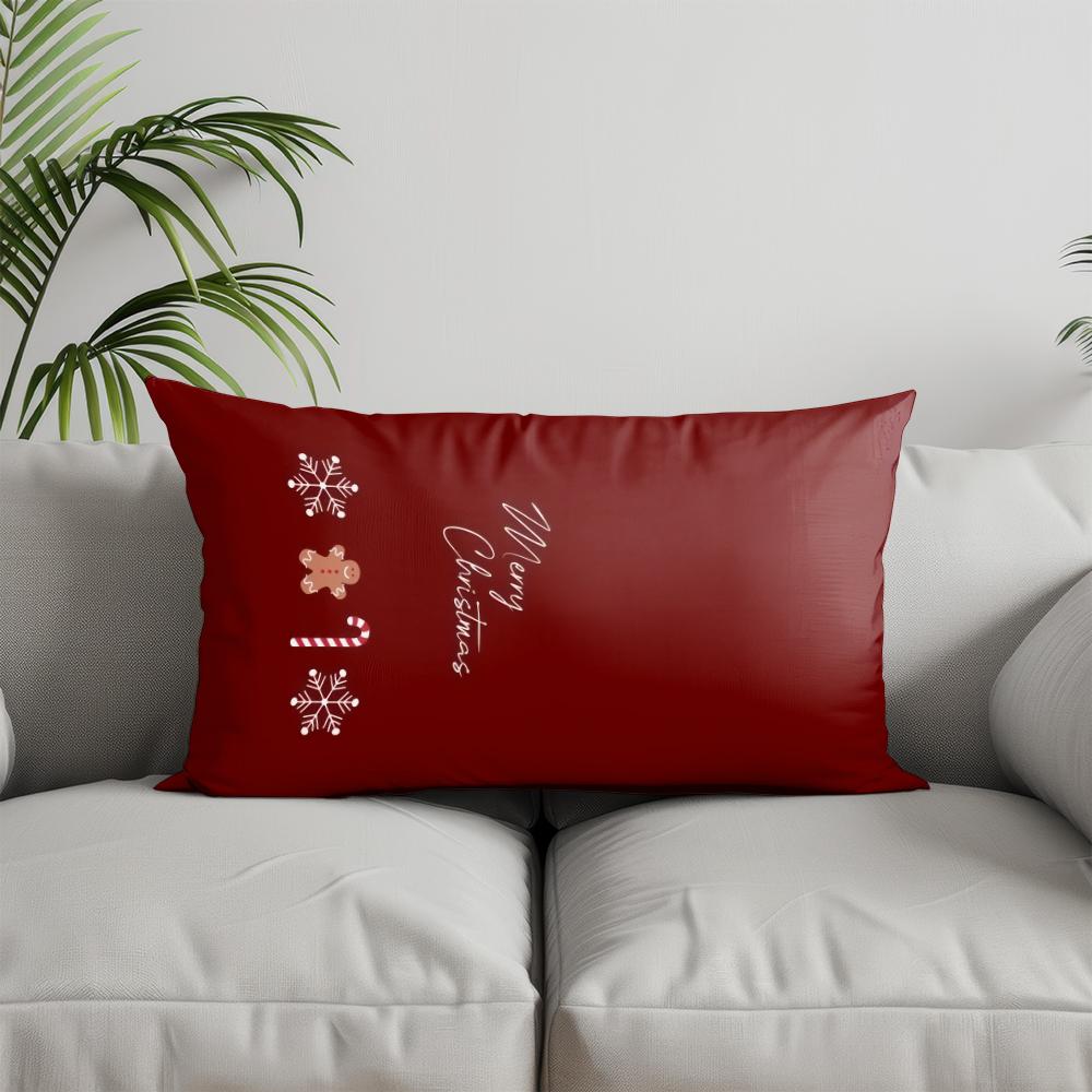 Home Decor Pinecones Pattern Decorative Pillow Suitable For Sofa Bedroom Car Pillow Cover Cushion Rectangular Back Cushion