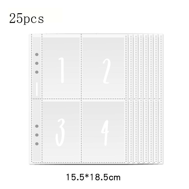 25 Sheets Of 100 Envelopes Save Money Challenge A5 Ring Adhesive Insertion Replacement, Pre-marked 1-100 Money Bag Cash Filler
