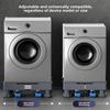 Base móvil ajustable para lavadora y refrigerador con ruedas universales y soporte antivibración