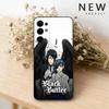 Anime B-Black B-Butler Phone Case For Samsung S26,25,24,23,22,21,20,30,Ultra,Plus,Fe,Lite Black Shell