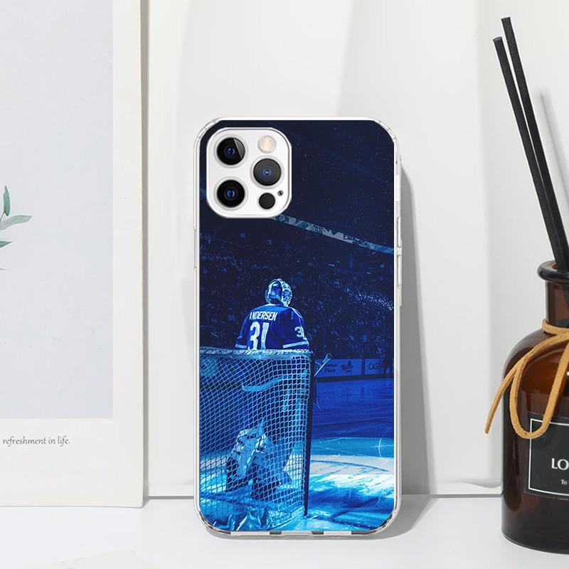 Ice Hockey Rink Sport Phone Case For Iphone 17 Air 16 15 Plus 16E 14 Pro Max 13 Mini 12 11 7 8 SE Fundas Soft Back Cover 17 Air
