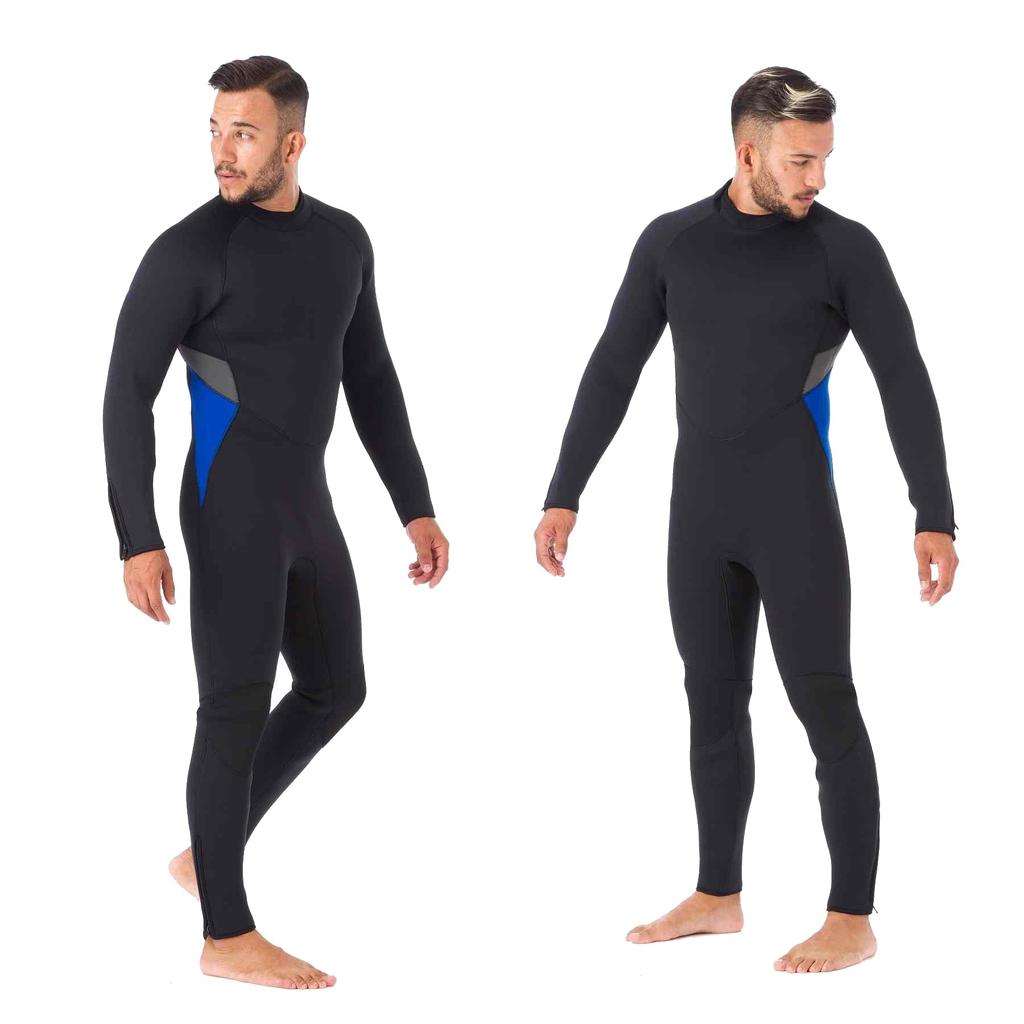 GT Suit Wetsuit Full Suit 5mm Diving Suit Suitable Diving and Snorkeling Style (PRO Specifications) Sports (ML Size, Men's A)