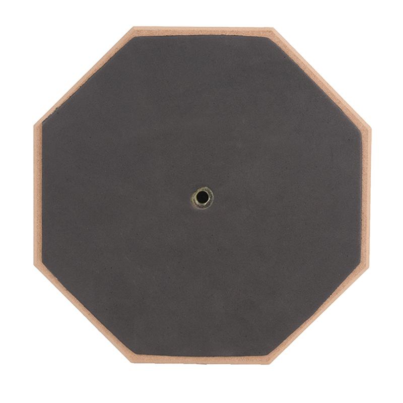 

8-дюймовый резиновый деревянный тупой барабан для практики и обучения игре на барабанах музыкальные инструменты серый