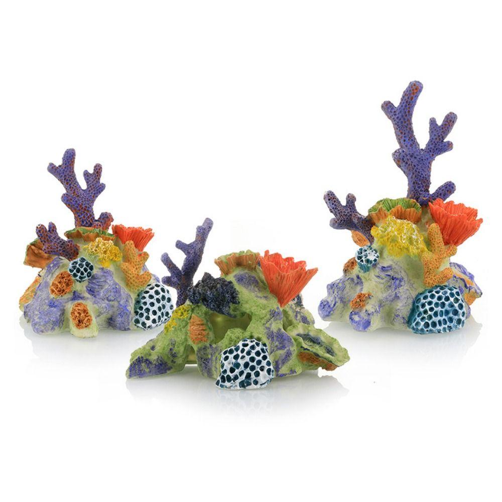 Resin Artificial Coral Reef Decorative Coral Reef Ornament Fish and Shrimp Shelter  Aquarium