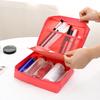 Waterproof Double-Layer Travel Cosmetic and Toiletry Bag