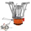 Backpack Stoves for Hiking Portable Backpacking Stove Small Camping Stove Hiking Stove with Canister Adapter Windproof Cooking