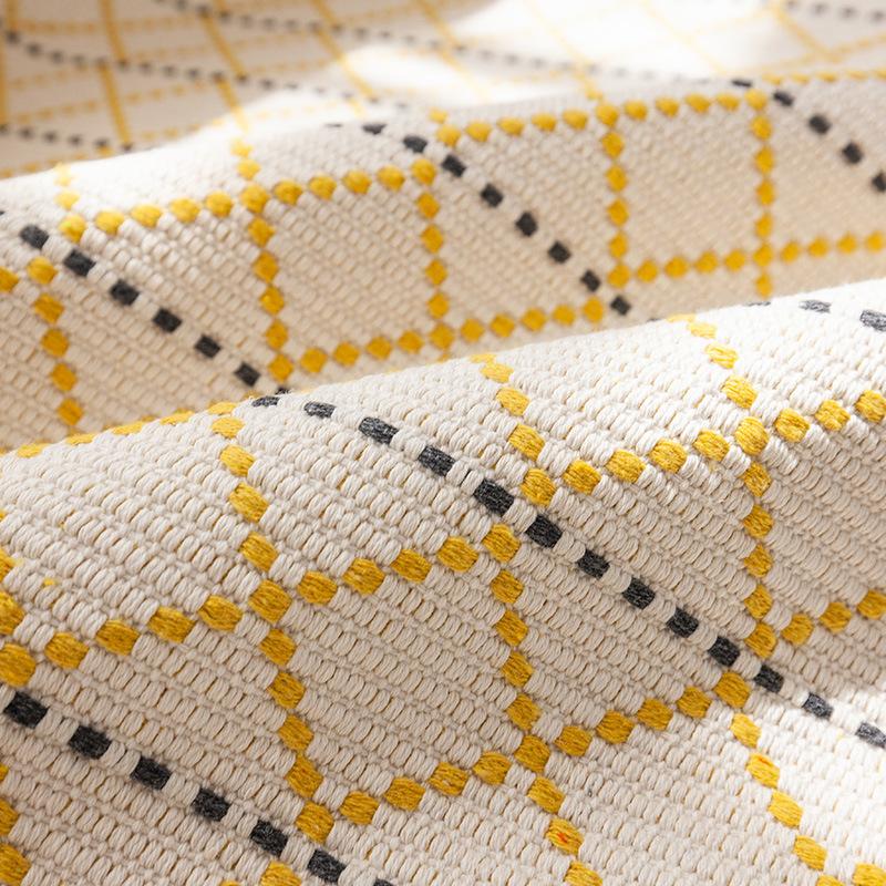 Sofa Cushion Cotton and Linen Minimalist Four-season Universal Non-slip Cushion Lazy Home Four-season Fabric Sofa Cover