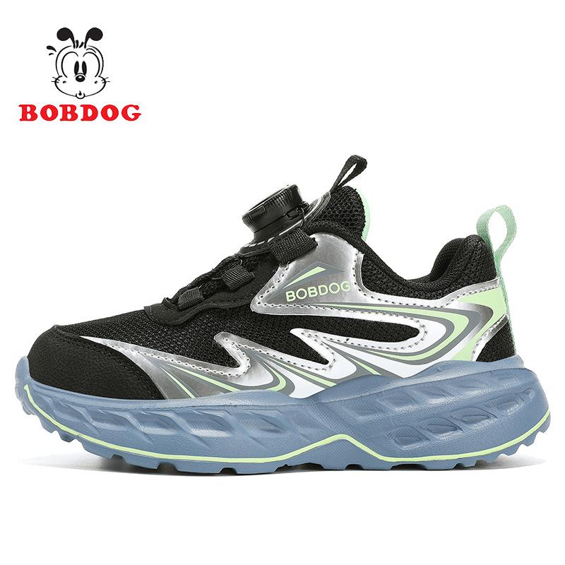 Babu Dou Kids' Breathable Mesh Running Shoes - Autumn New Arrival for Boys, Lightweight and Soft Sole for Middle and Big Kids.