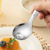 Cuillère à sel mignonne Acier inoxydable 304 Cuillère à dessert pour enfants Manche court Cuillère à glace Cuisine Mini pelle à condiments