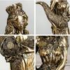Vintage Resin Greek Goddess of Wealth Home Decoration Statue Home & Cashier & Office Desktop Decor Lucky Angel Crafts Gifts