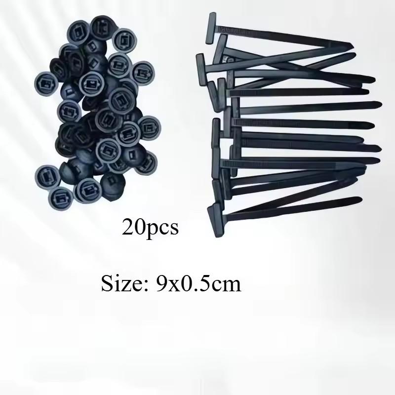 

Cable tie buckle fixed through the core nail cable tie buckle mudguard fender inner lining trunk buckle