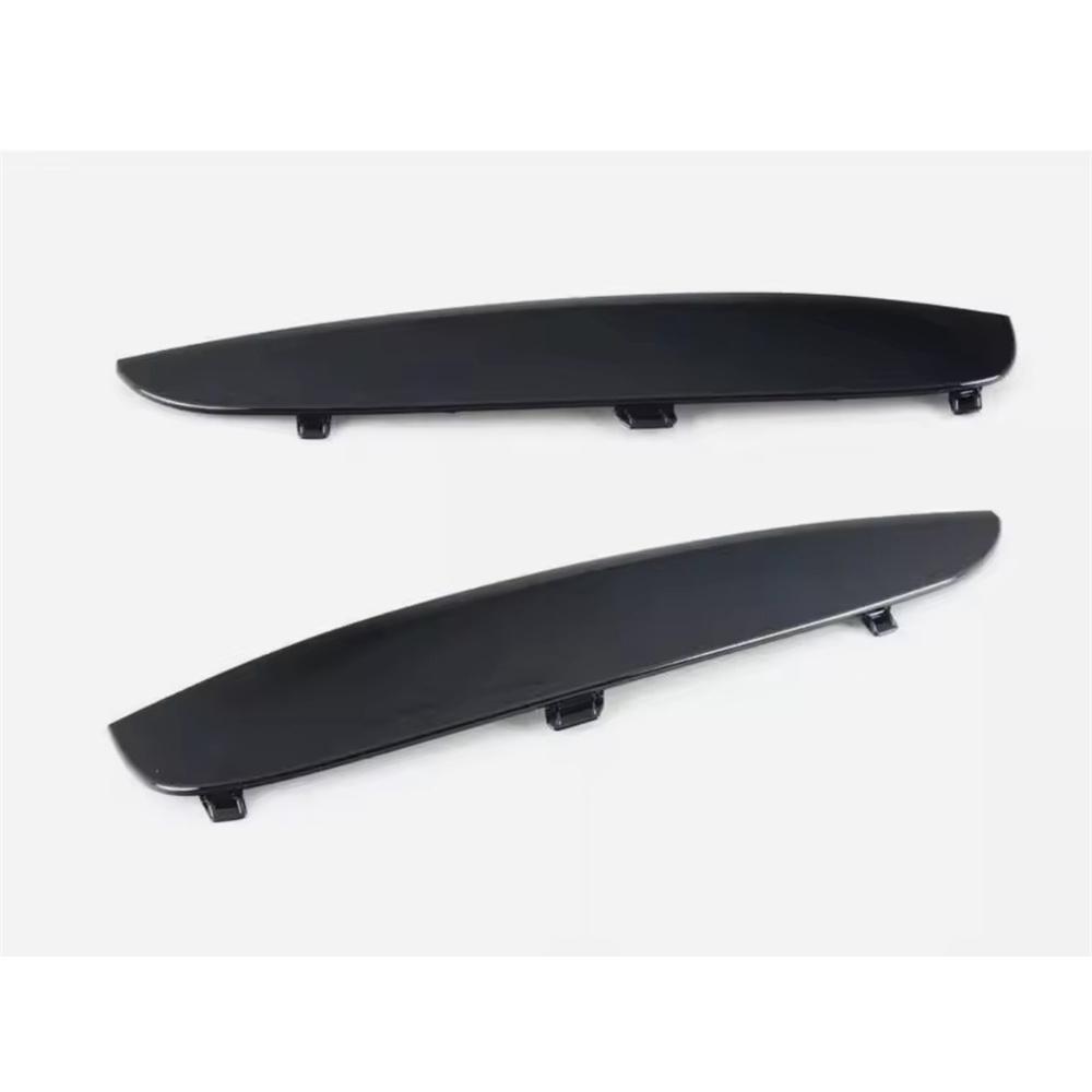 1 Coppia Per BMW F16 X6 2015-2019 Nero Lucido Condotto Aria Ala Laterale Rivestimento Sinistro + Destro