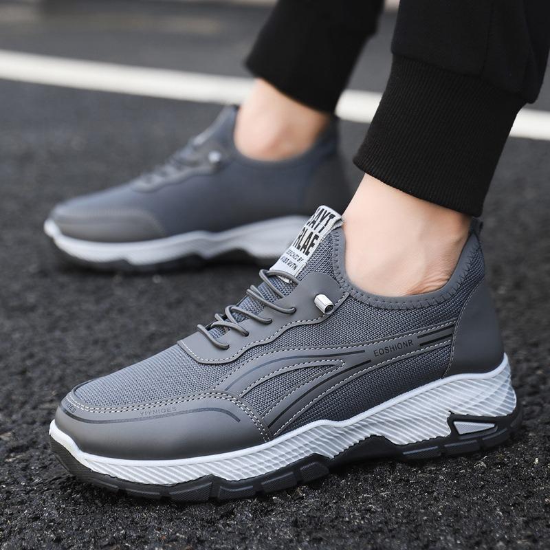 Autumn and Winter New Trendy Men's Single Shoes Sports Style Casual Shoes Casual Platform Outdoor Hiking Shoes Hiking Shoes