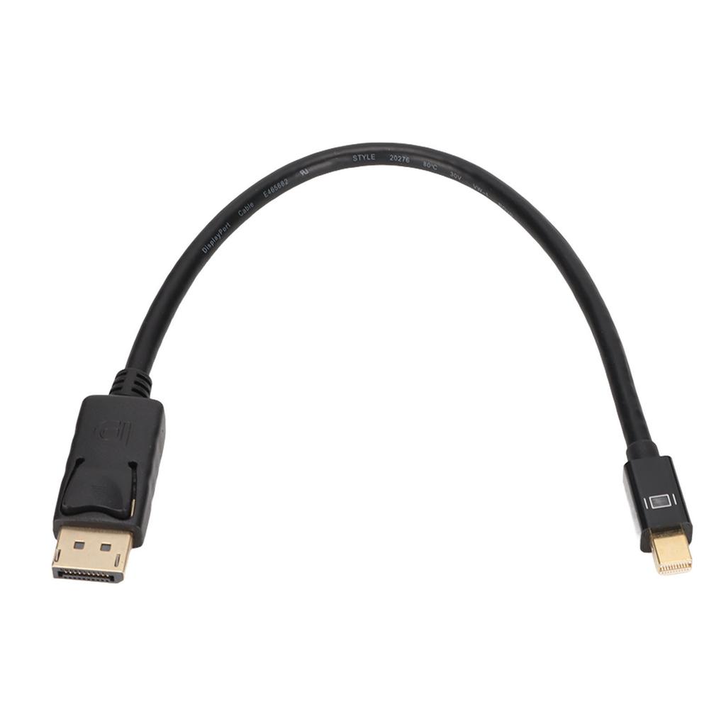 4K Mini DP Male to DP Cable 2560x1600 Resolution Audio Video Synchronization 3D Transmission DP to DP Cable for Laptop