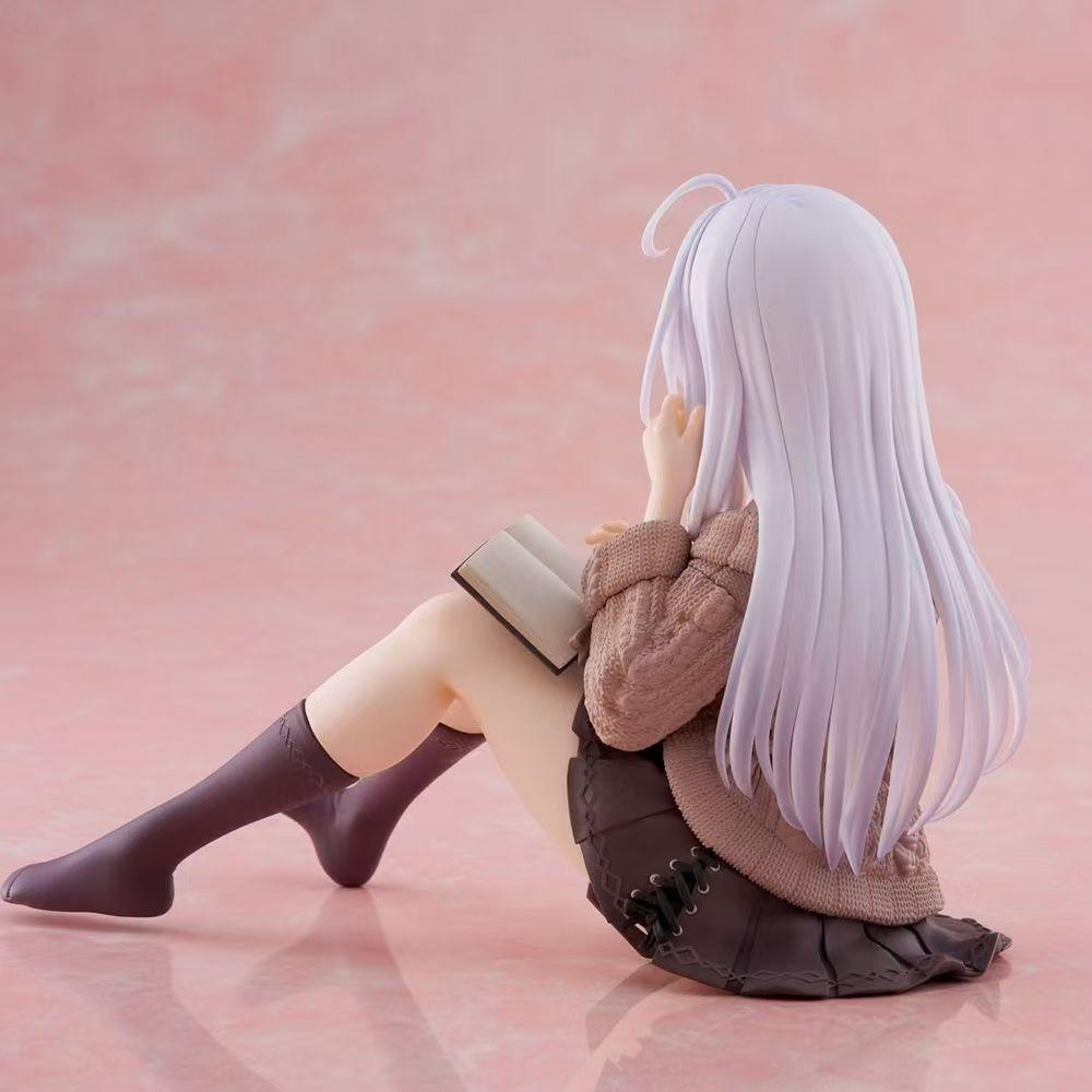 10cm the Journey of Elaina Wandering Witch Anime Action Figure PVC Model Doll Collectible Toy Gift