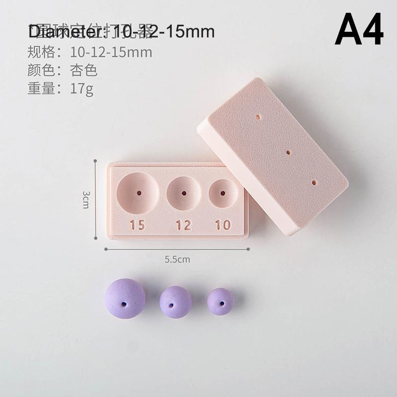 

4-15 мм Многоразмерный Инструмент для изготовления шариков из полимерной глины, Форма для раскатывания бусин, Форма для шариков из глины, Формовщик и резак для сфер из глины, Сделай сам для серег, ожерелий, ювелирных изделий A4