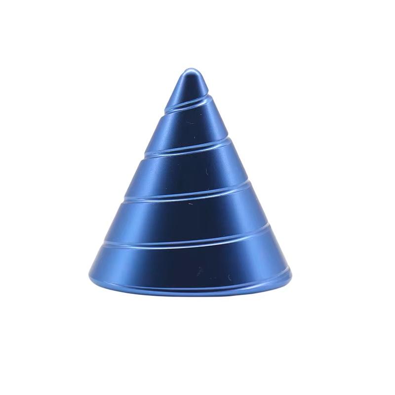 Gyroscopes Fingertip Spherical Toys Desktop Conical Gyroscopes Hand Spinner Fingertip Metal Alloy Gyro Stress Easing Adult Toys