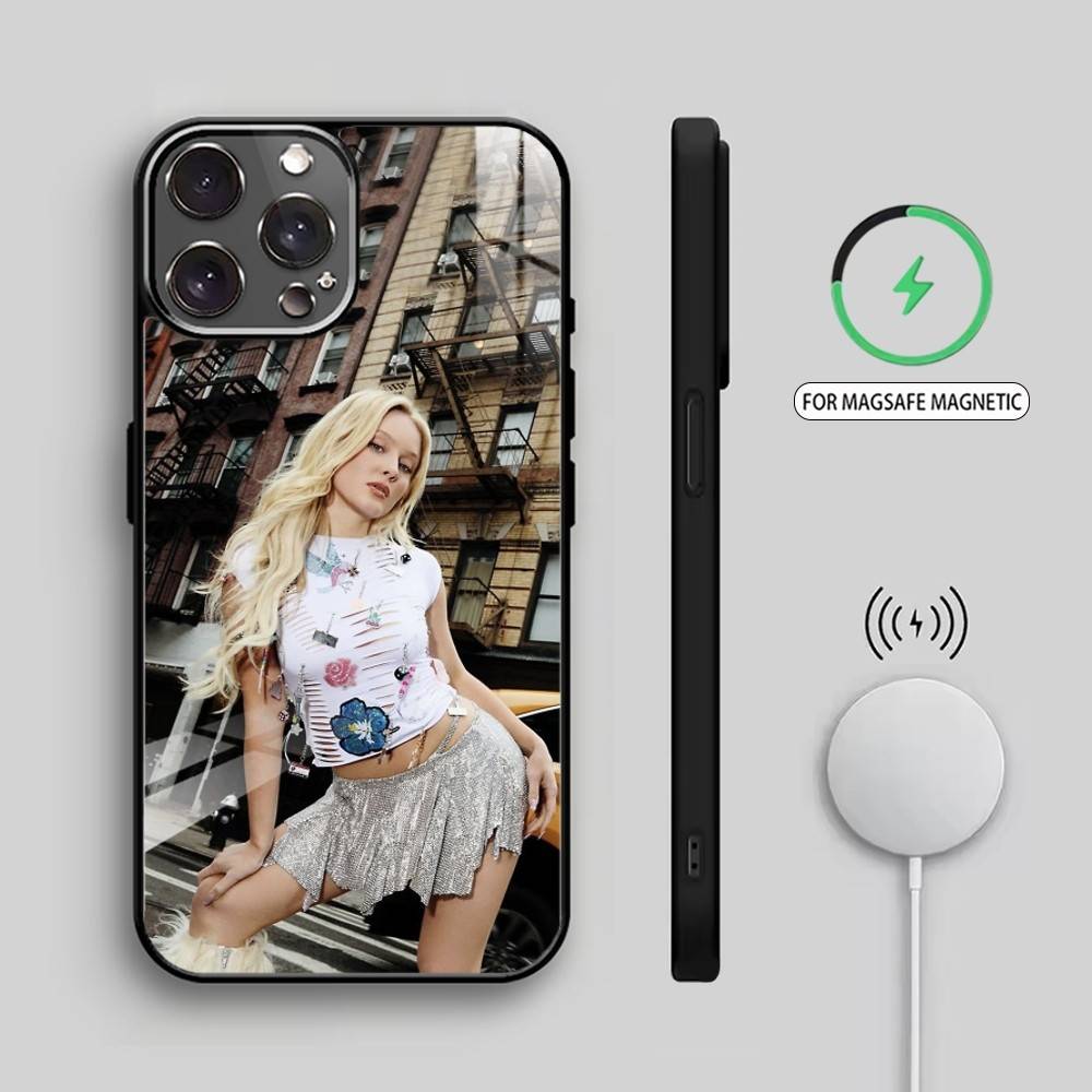 S-Singer Z-Zara L-Larsson Venus Phone Case For iPhone17,16,15,14,13,12,11 Plus,Pro Max Magnetic For Magsafe Wireless Charging