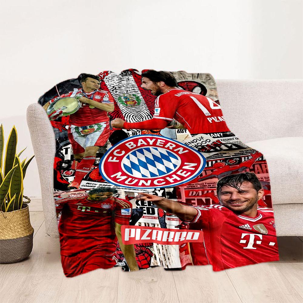 Bayern Munich Blanket Soft & Cozy Suitable for Bed Picnics Couch for All Occasions Stylish Decor Birthday Christmas Gift Blanket