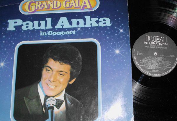 

LP Пластинка ПОЛ АНКА В Концерте NL17153 RCA INTERNATIO 1980 Нидерланды Поп Б/У