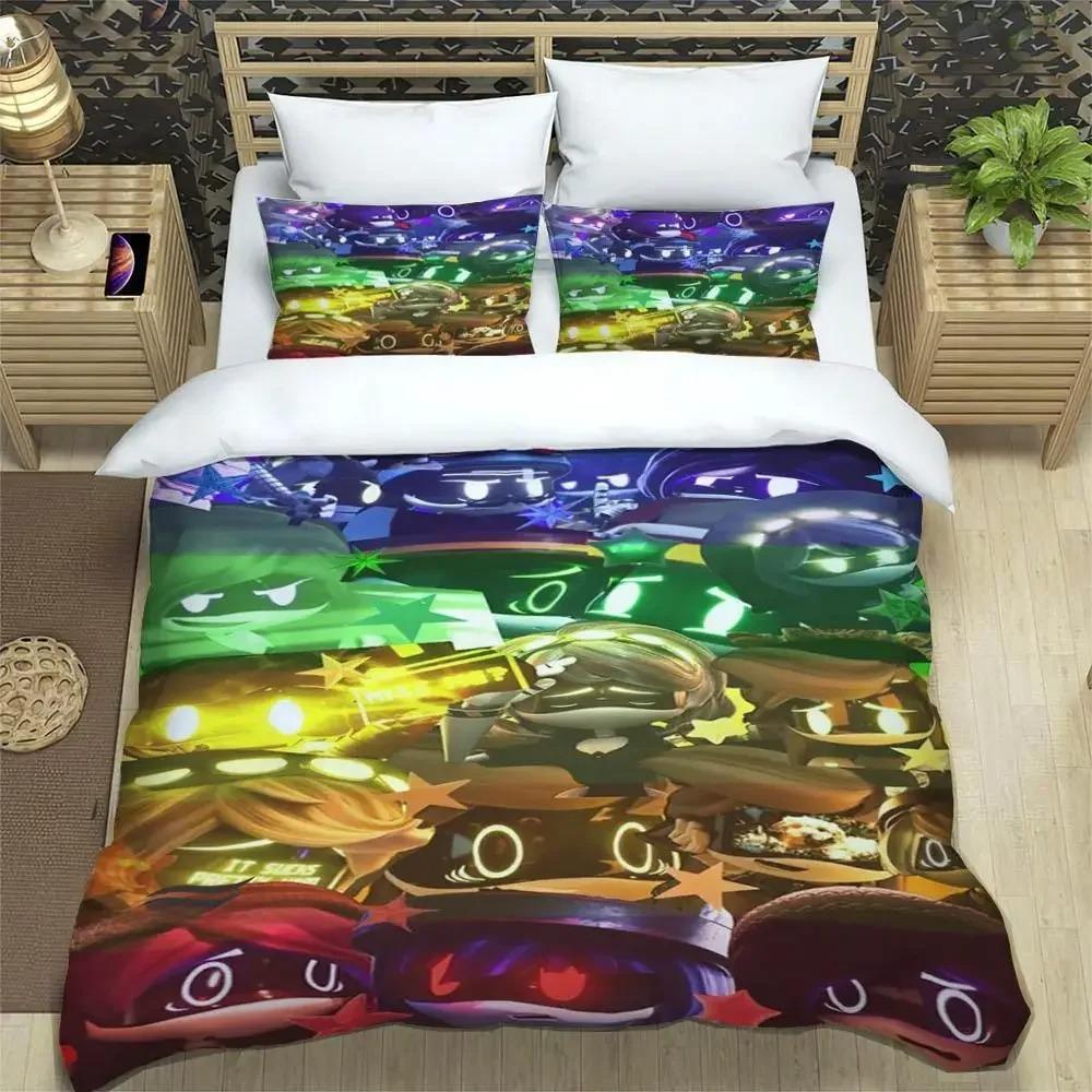 Murder Drones Cartoon Printed Bedding Sets Exquisite Bed Supplies Set Duvet Cover Bed Comforter Set Bedding Luxury Birthday Gift