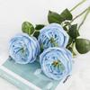 Simulation rose fake flower ornament home decoration feel rose simulation flower