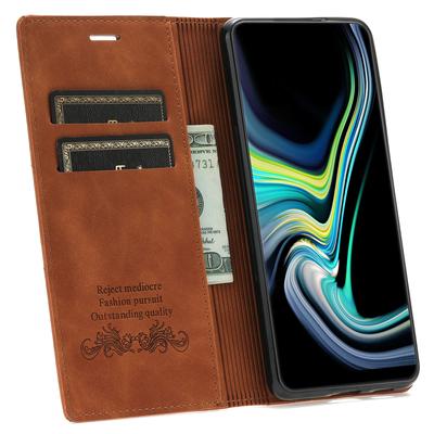 For Samsung Galaxy S25 Ultra Wallet Case Magnetic Closing Leather Phone Cover