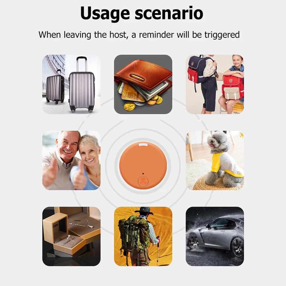 Wireless Mini Gps Tracker Car Smart Key Finder Anti Lost Alarm Wallet Keychain Locator Reminder Bluetooth APP Dog Pet Child Trac