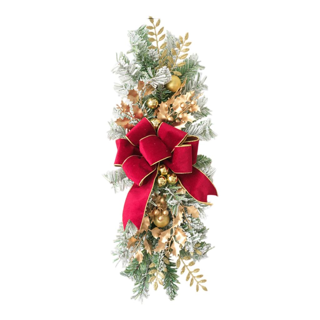 Christmas Tree Decoration Artificial Flower DIY Accessories Festive Atmosphere Tree Insert