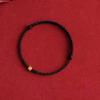Pure Gold 999 Zodiac Red String Bracelet with Luck Beads for Baby's Full Moon or New Year