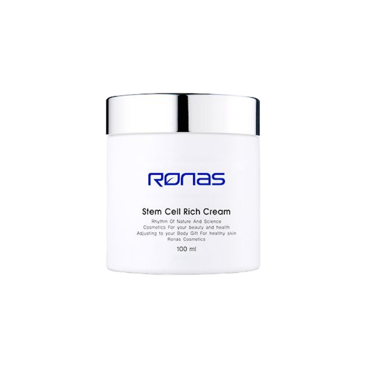 Ronas Stem Cell Rich Cream Deep Moisturizing & Revitalizing Facial Moisturizer 100ml
