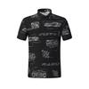 New FILA Golf Series Polo Shirt Men's All Over Print A11M535135FZA