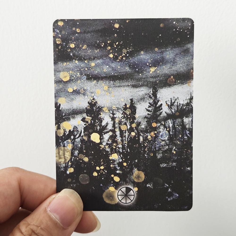 9*6cm Die Leben Rad Astrologie Karten 55 Pcs Oracle Karten