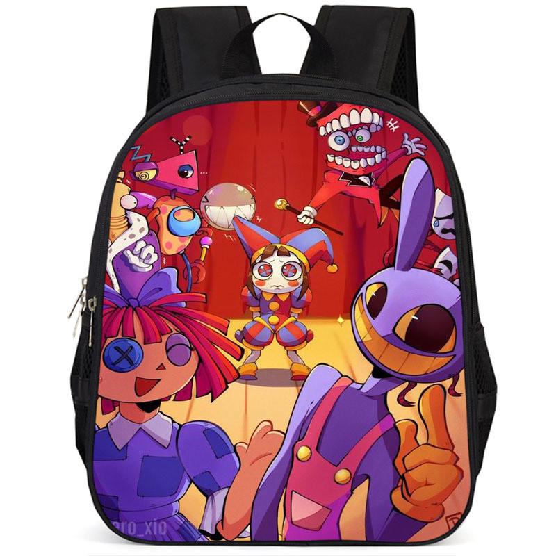 The Amazing Digital Circus 15 Inch Backpack Stylish Oxford Cloth Student Bag