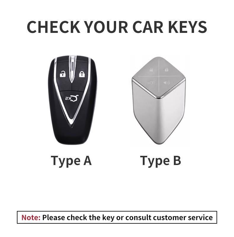 Changan Deepal S7/S07 Car Key Protective Cover & Card Holder - SL03 Model