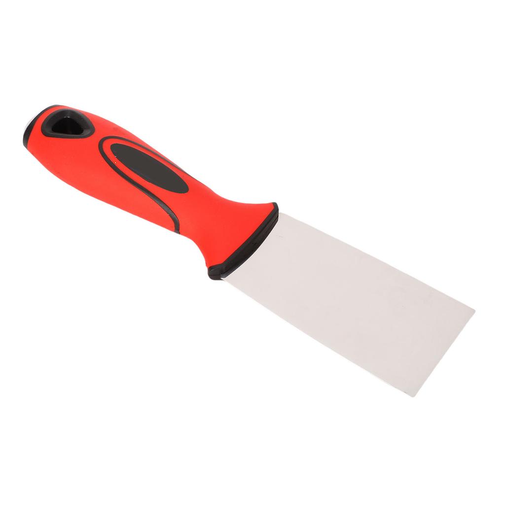 Putty Scraper Tool Metal Stainless Steel Flexible 2in with Hammer Head Soft Handle for Repairing Drywall Wallpaper