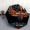 1pc Harley-Davidson Umbrella, Sun Protection, And UV Shielding. It Has Eight Sturdy Ribs for Outdoor Use And Perfect As a Holiday Gift