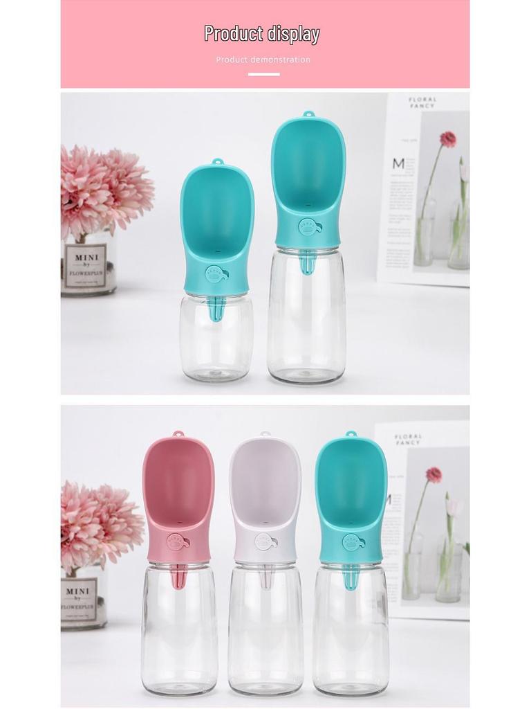 Portable Dog Water Bottle: Outdoor Travel Cup for Walking and Hydration.
