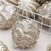 8CM Hanging Balls Foam Sequined Shiny Ball New Year Christmas Tree Decor