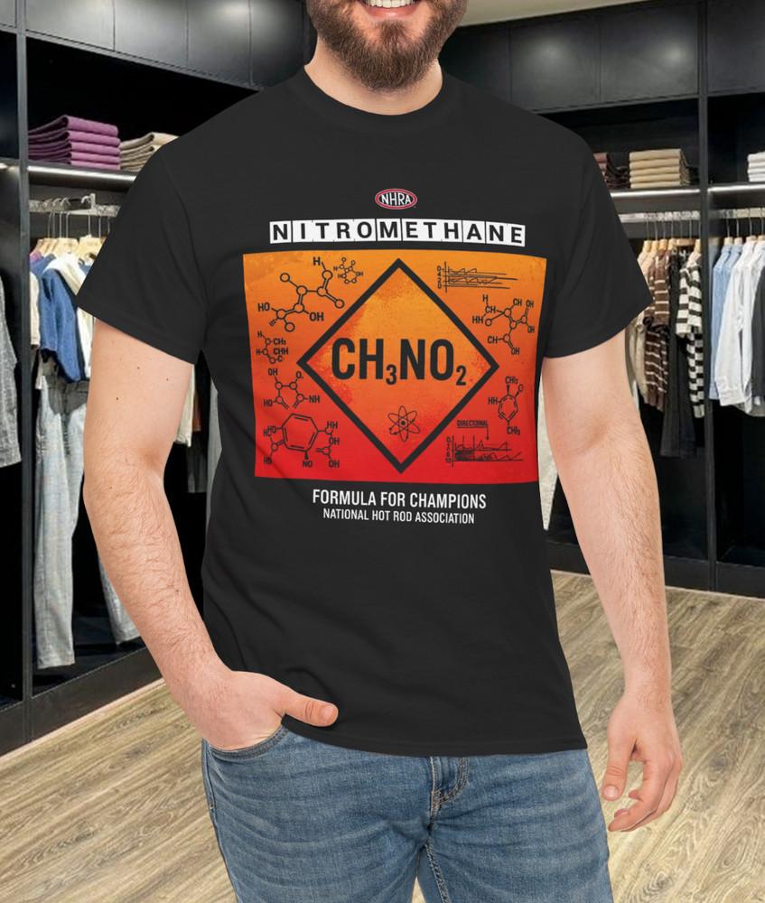 

Pro Drag Racing Nitromethane Cotton Unisex T-Shirt 4XL