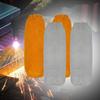Heat Resistant Welding Sleeves Cowhide Leather Work Welding Sleeves  for Men Women