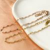 Recommended Classic Titanium Steel Gold-Plated Rose Gold Bracelet, Versatile Daily Temperament Thin Bracelet Women Do Not Fade