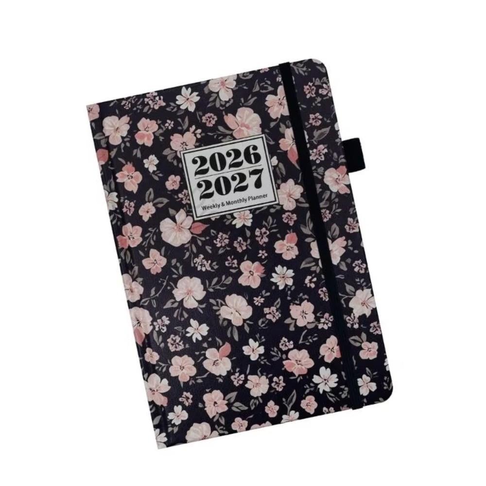 Wear-resistant Schedule Planner Flower Calendar Notebook Planning Notebook  Professional